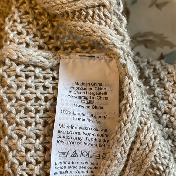 J Crew Linen Sweater - Picture 4 of 4